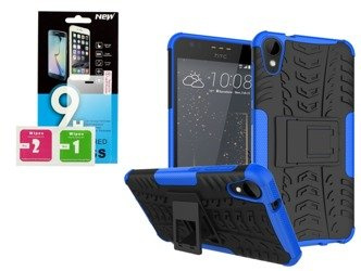 Etui PANZER HTC Desire 10 Lifestyle + szkło hartowane