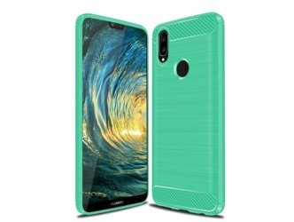Etui Carbon Huawei P20 lite zielony