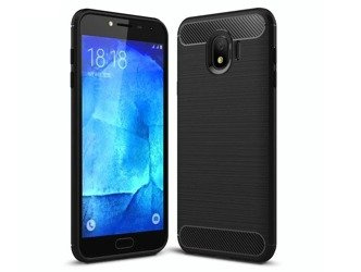 Etui CARBON do Samsung Galaxy J4 2018 czarny