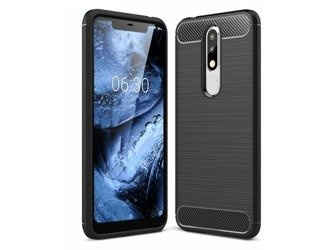Etui Carbon do Nokia 5.1 - czarny