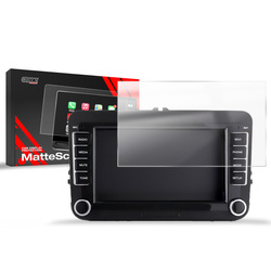 GRIZZ MatteScreen do Android Radio GoMedia 7021 2DIN 7" Volkswagen Skoda Seat