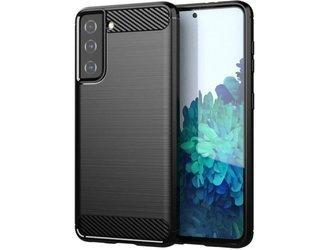 Samsung Galaxy S21 - Etui Obudowa Nakładka Carbon - czarny