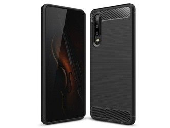 Etui Carbon do Huawei P30 czarny