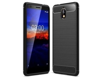 Etui Carbon do Nokia 3.1 czarny