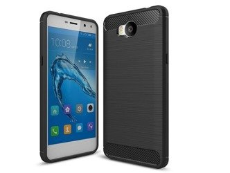 Futerał CARBON HUAWEI Y6 2017