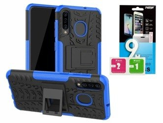 Etui Panzer Samsung A20e + szkło hartowane