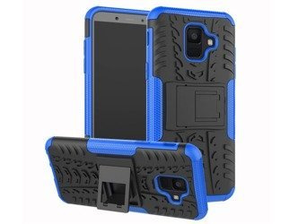 Etui Panzer Samsung Galaxy A8 PLUS 2018 niebieski