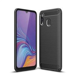 Etui CARBON TECH Samsung Galaxy A20e czarny