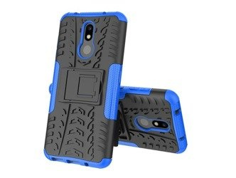 Nokia 3.2 Etui Nakładka Panzer  -  Niebieski