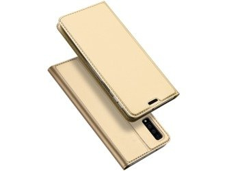 Etui Portfel  DUX DUCIS ProSkin Series do Samsung Galaxy A7 2018 złoty