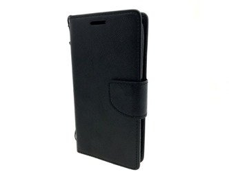 Kabura FANCY BOOK - LG K8 2017 czarny