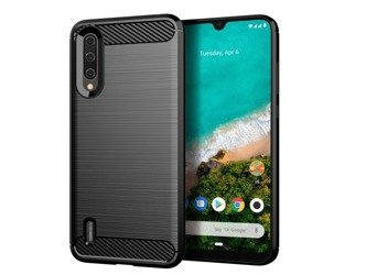 Etui Nakładka Carbon do Xiaomi Mi A3 czarny