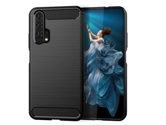 Etui Nakładka Carbon do HONOR 20 czarny
