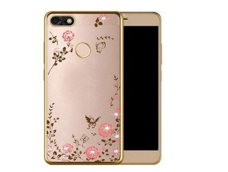 Futerał DIAMOND Huawei P9 lite mini złoty