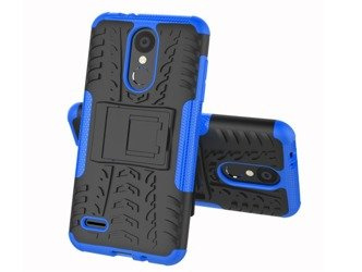 Etui Panzer LG K9 / K8 2018 niebieski