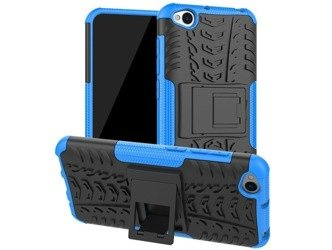 Xiaomi Redmi GO - Etui Nakładka Panzer Niebieski