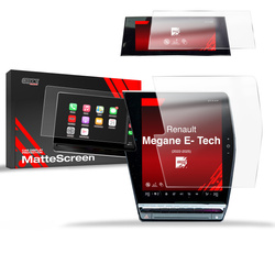 2in1 GRIZZ MatteScreen do Renault Megane E-Tech 12" (2022-2025)
