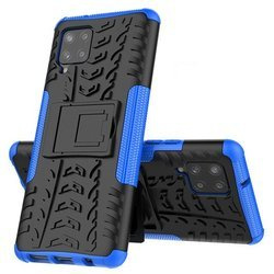 Etui Panzer do Samsung Galaxy A42 5G - niebieski