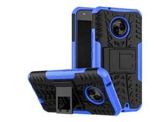 Etui PANZER Motorola Moto X4 niebieski