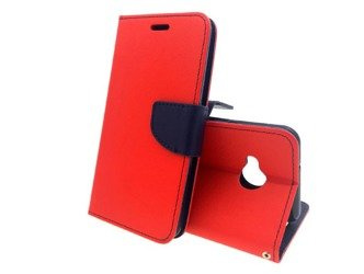 Etui Fancy HTC U PLAY czerwony