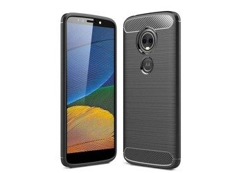Etui CARBON Motorola Moto E5 plus czarny