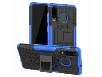 Samsung A40 - Etui Nakładka Panzer Niebieski