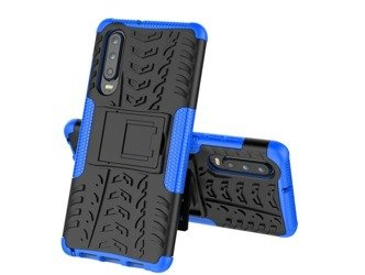 Etui Nakładka Panzer Huawei P30 Niebieski