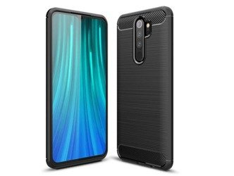 Xiaomi Redmi Note 8 Pro - Etui Nakładka Carbon - czarny