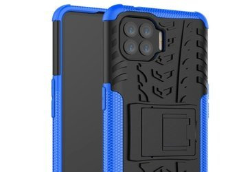 Etui Panzer do Oppo Reno 4 lite - niebieski