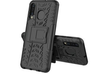 Etui Nakładka Panzer Samsung A50 / A30s Niebieski