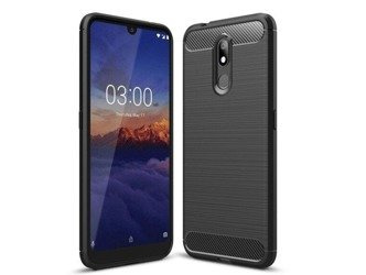 Etui CARBON TECH Nokia 3.2 czarny
