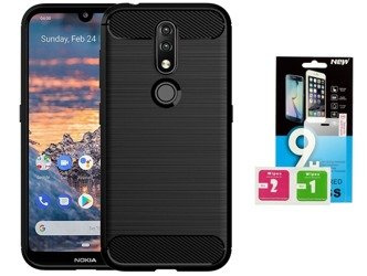 Nokia 4.2 - Etui Futerał + szkło hartowane 9H