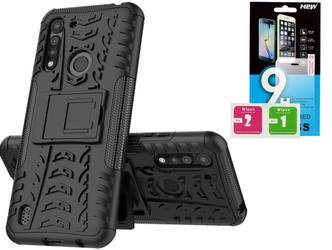 Etui ARMOR do Motorola E40 E30 E20 szkło hartowane